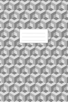 Isometric Graph Paper Notebook: 6x9 Inches 110 Pages Subtle Light Grey Grid 1/4 Inch Equilateral Triangle Softcover Book for 3D Print Design, Technical Drawing, Video Game Maps