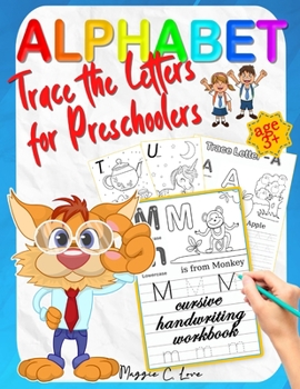 Paperback Alphabet Trace the Letters for Preschoolers Book