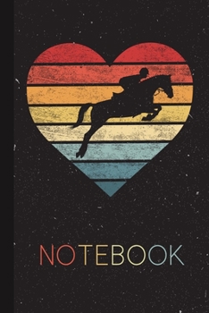 Notebook: Horse Equestrian Horseman Gift Blank Lined Notebook for Lover Rider Cute Idea for Women Men Kids Present Thanksgiving/Birthday Party/Journal for Her Him Great Humor Instructor Trainer Coach