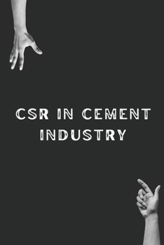 Paperback CSR in Cement Industry Book