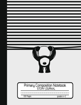 Primary Composition Notebook Story Journal: Cute Panda Notebook with Picture Space and Handwriting Practice Paper for Kids in Kindergarten, First and ... Dotted Midline for Elementary School Students