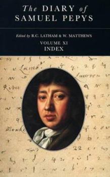 Paperback The Diary of Samuel Pepys: Volume XI - Index Book