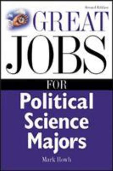 Paperback Great Jobs for Political Science Majors Book