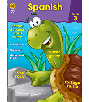Paperback Spanish Workbook, Grade 3 Book
