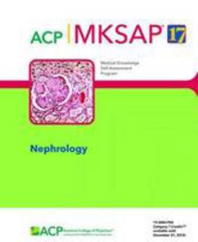 Paperback MKSAP (R) 17 Nephrology Book