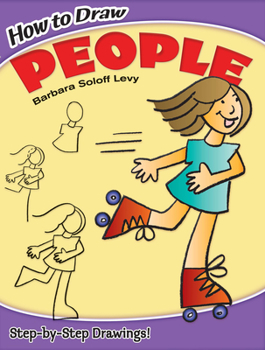 Paperback How to Draw People: Step-By-Step Drawings! Book