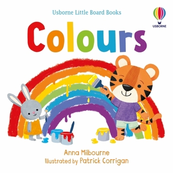 Colours - Book  of the Usborne Little Board Books