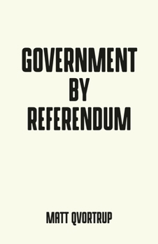 Paperback Government by Referendum Book