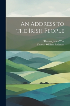 Paperback An Address to the Irish People Book