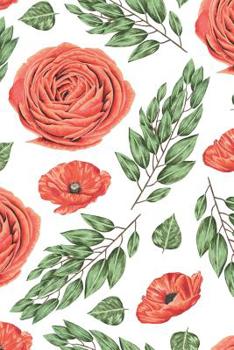 Paperback Red Flowers: Too Many Passwords Solution Helpful Notebook Organizer for Remembering Username Pin and Login Details Book