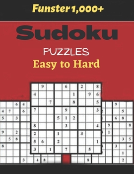 Paperback Funster 1,000+ Sudoku Puzzles Easy to Hard: Sudoku puzzle book
