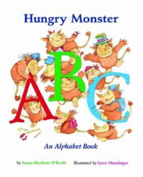 Hardcover Hungry Monster ABC: An Alphabet Book [With Punch Out Flash Cards] Book