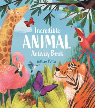 Paperback Incredible Animal Activity Book