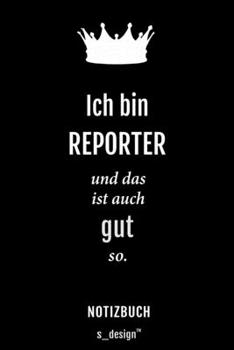 Notizbuch f�r Reporter: Originelle Geschenk-Idee [120 Seiten kariertes blanko Papier]
