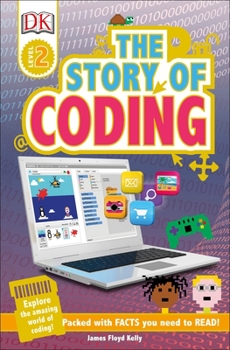 Paperback DK Readers L2: Story of Coding Book
