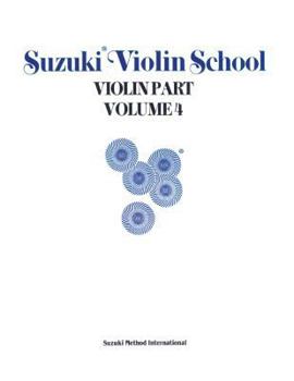 Paperback Suzuki Violin School, Vol 4: Violin Part Book