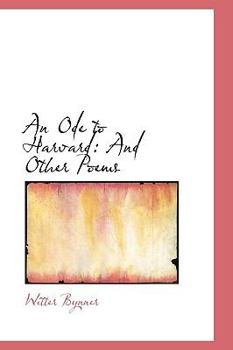 Paperback An Ode to Harvard: And Other Poems Book