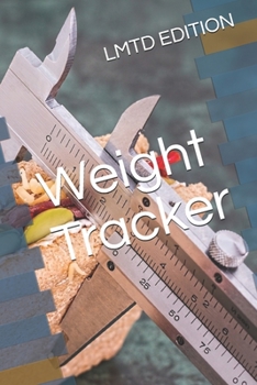 Paperback Weight Tracker Book