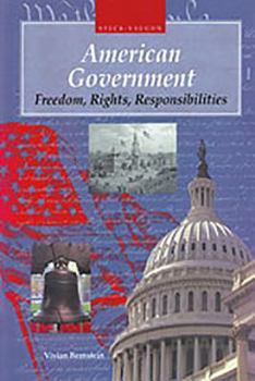 Paperback Steck-Vaughn American Government: Student Edition American Government American Government 1997 Book