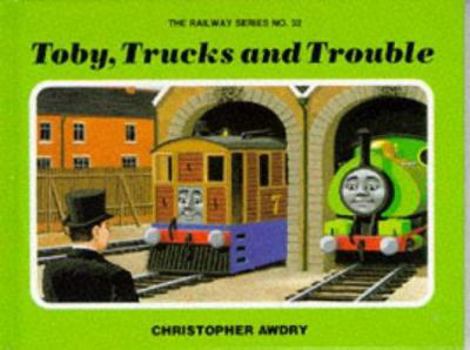 Hardcover Toby, Trucks, and Trouble: Christopher Awdry Book