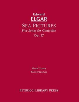 Paperback Sea Pictures, Op.37: Vocal score Book