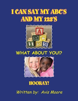 Paperback I can say my ABC'S and my 123'S Book