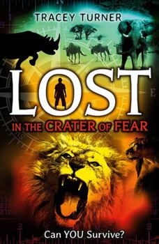 Library Binding Lost in the Crater of Fear Book