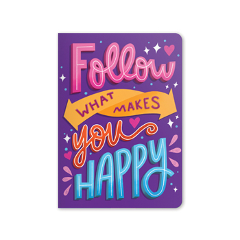 Hardcover Jot-It! Notebook - Follow Book