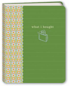 What I Bought (Dark Green) Mini Journal