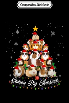 Composition Notebook: Tree Guinea Pig Christmas Guinea Pig Christmas Pajamas  Journal/Notebook Blank Lined Ruled 6x9 100 Pages