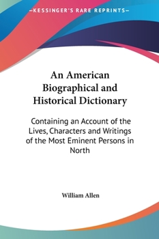 An American Biographical and Historical Dictionary
