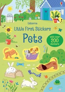 Paperback Little First Stickers Pets Book