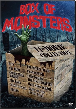 DVD Box of Monsters 11-Movie Collection Book