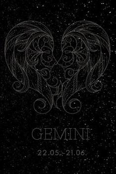 Paperback Gemini: A notebook for everybody who is born in zodiac Gemini. A lot of space with 120 blanco pages for all your thoughts. Book