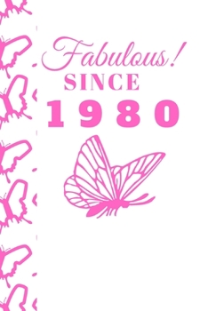 Paperback Fabulous Since 1980: Writing Journal to Celebrate 1980 Book