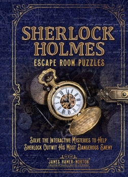 Paperback Sherlock Holmes Escape Room Puzzles Book