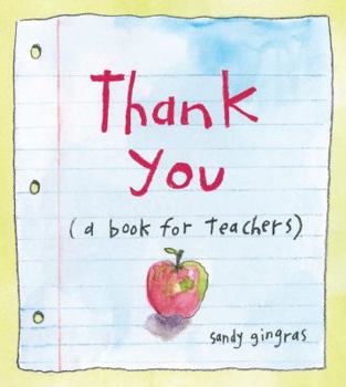 Hardcover Thank You: (A Book for Teachers) Book