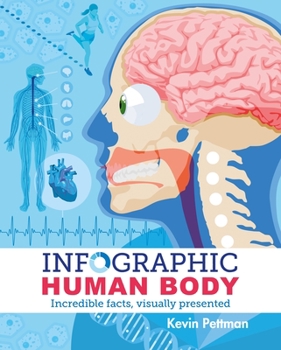 Paperback Infographic Human Body: Incredible Facts, Visually Presented Book