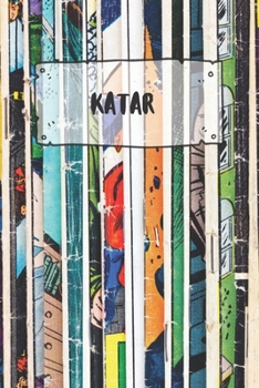 Katar: Liniertes Reisetagebuch Notizbuch oder Reise Notizheft liniert - Reisen Journal f�r M�nner und Frauen mit Linien