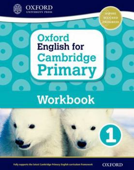 Paperback Oxford English for Cambridge Primary Workbook 1 Book