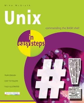 Paperback UNIX in Easy Steps Book