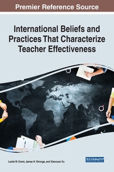 Hardcover International Beliefs and Practices That Characterize Teacher Effectiveness Book