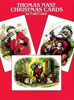 Paperback Thomas Nast Christmas Cards: In Full Color Book