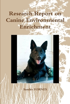 Paperback Research Report on Canine Environmental Enrichment Book
