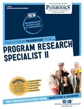 Paperback Program Research Specialist II (C-4624): Passbooks Study Guide Volume 4624 Book