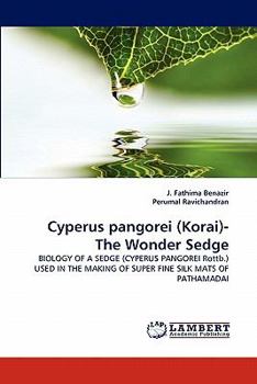 Paperback Cyperus Pangorei (Korai)- The Wonder Sedge Book