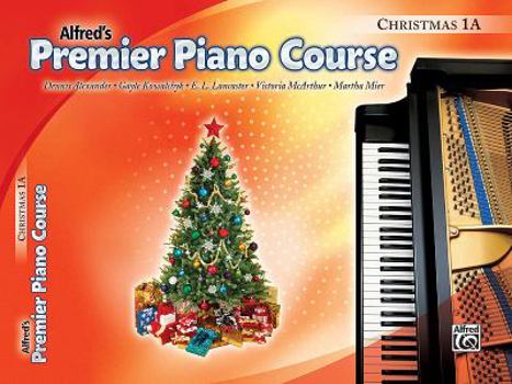 Paperback Alfred's Premier Piano Course, Christmas 1A Book