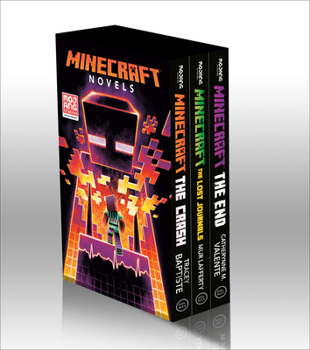 Paperback Minecraft Novels 3-Book Boxed: Minecraft: The Crash, the Lost Journals, the End Book
