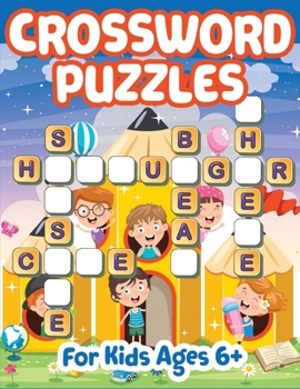 Paperback Crossword Puzzles for Kids 6+ Book