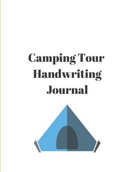 Paperback Camping Tour Handwriting Journal Book